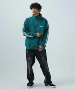 UMBRO×BAYFLOWロゴハーフジッププルオーバーのサムネイル