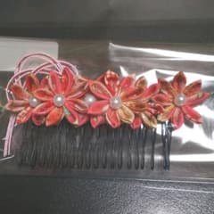 5 つまみ細工のかみかざりのサムネイル