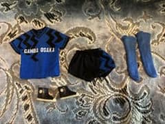 靴付きジェニーフレンド男の子ガンバ大阪衣装セットとブーツ27cmドールサイズ