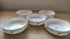 MARSELIS / Denmark型番2636ブルー花文様プレート デンマーク | Buyee