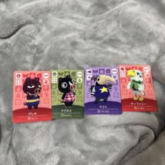 どうぶつの森 amiiboカード 4枚セットのサムネイル