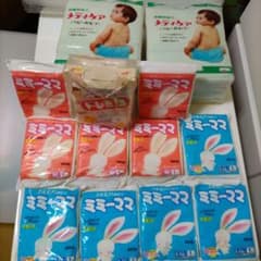 昭和のオムツ(試供品) 35個 昭和レトロ 激レア紙オムツ ミミーママ試供品 - メルカリ