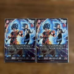 孫悟空:BR/ベジータ:BR sr 2枚セット FB09-011 - メルカリ