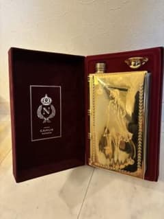 【未開栓】カミュ ナポレオン ブック ゴールド 700ml 希少　キャップ付き 希少 カミュ ブック ナポレオン ゴールド 700ml 替え栓付き - メルカリ