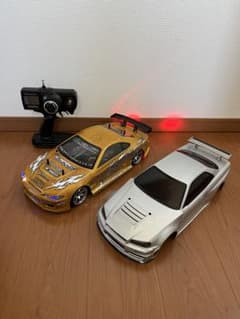 1/10 ラジコン ドリフト S15シルビア おまけLED電飾付のサムネイル