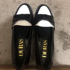 リボン付黒ローファーのサムネイル
