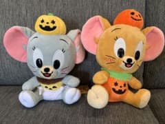 톰과 제리 할로윈 봉제인형 2장 세트