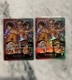 C*r様 ワンピースカード ルフィ&エース スタートデッキ ST30-001 2のサムネイル
