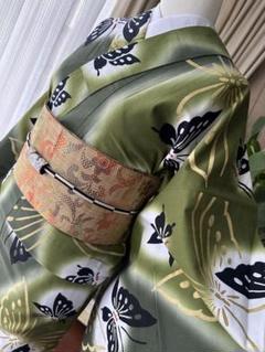 浴衣 オリーブグリーン ぼかし染め 注染 山本寛斎 日本製 単品YJ 浴衣 オリーブグリーン ぼかし染め 注染 山本寛斎 日本製 単品YJ
