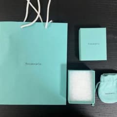 大きめ】ティファニー 空箱 巾着袋 ショッパー セット - メルカリ