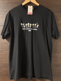 ⭐︎新品未使用⭐︎ KITH peanutsコラボ Tシャツ ブラック - メルカリ