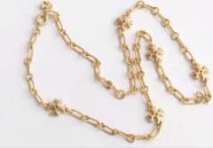 [美品]トリーバーチ ロクサーヌ チェーン ネックレス ゴールドカラーのサムネイル