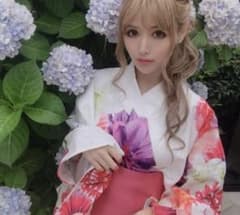 Rady 花柄 浴衣・帯セット ホワイトのサムネイル