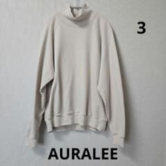 AURALEE / オーラリー ロングスリーブモックネックスウェットのサムネイル