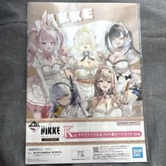 NIKKE 이치 반 쿠지 포토 스타일 카드 & 클리어 파일