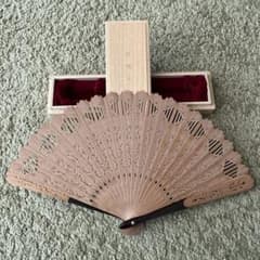 宮脇売扇庵 白檀 扇子 箱付 - メルカリ
