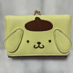 SANRIO★ポムポムプリン がま口 三つ折り財布のサムネイル