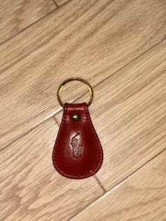 RALPH LAUREN 赤 レザー キーホルダーのサムネイル