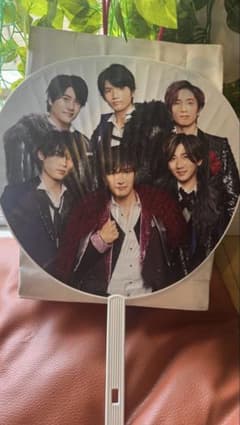 【新品未開封】SixTONES カウコン 2020-2021 集合うちわ 公式のサムネイル