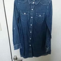 デニムロングシャツのサムネイル