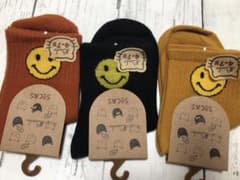 キッズ靴下　子供靴下　ニコちゃん靴下のサムネイル