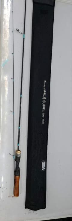 スピニングロッド　S662L バスロッド　バス釣り　トラウト　ウッドグリップ 662 ulトラウト、バスロッド - メルカリ