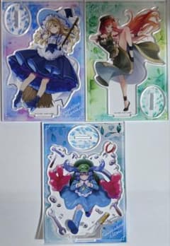 東方Project アクリルフィギュア 3種セットのサムネイル