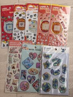 セリア たまごっち ウォーターシール等 まとめ売りのサムネイル