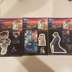 名探偵コナン 100万ドルの五稜星 グリコ オリジナルステッカー 3枚のサムネイル