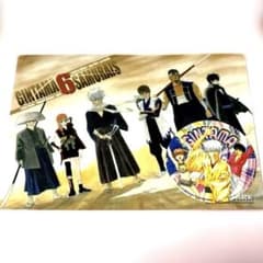 銀魂 ジャンプフェスタ2008 ステッカー付き下敷き - メルカリ