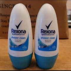 Rexona shower clean 50ml 2pcs.のサムネイル