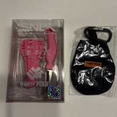 最終値下⭐︎34 サーティーフォー　SNEK フィッシングナイフ＆ナイフクリーナーのサムネイル