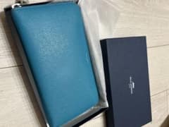 PELLE MORBIDA 長財布 ラウンドファスナー ターコイズのサムネイル