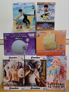 【未開封】 ワンピース　フィギュア まとめ売り　7個　プライズフィギュア