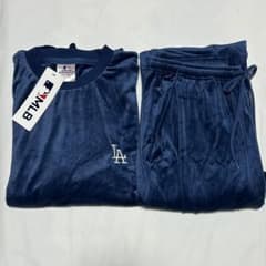 新品 MLB ドジャース ベロア パジャマ ルームウェア L 大谷翔平