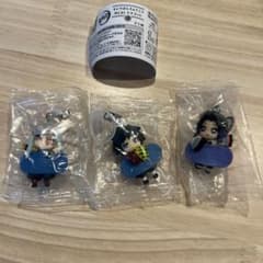 鬼滅の刃 キャラばんちょうこう めじるしマスコット 3点セットのサムネイル