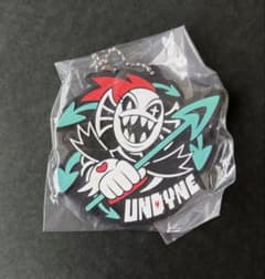 アンダーテール　アンダイン　ラバーキーホルダーのサムネイル
