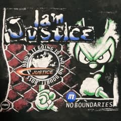 武藤敬司 90s NBM I AM JUSTICE 当時モノ Tシャツのサムネイル