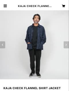 Kaja Check Flannel Shirt Jacket サイズ3 OVY - メルカリ