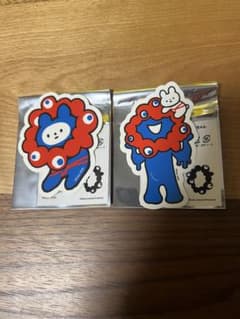 完売品！ミャクミャク★きっこうちゃん ★コラボ★ダイカットステッカー★2枚セットのサムネイル