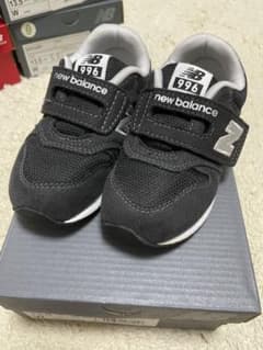 New Balance IZ996BK3 キッズスニーカー 15.0cmのサムネイル