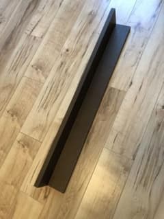 無印　壁にかけられる家具　棚88cm ブラウンのサムネイル