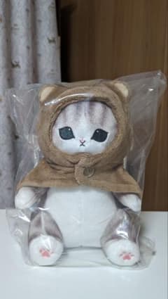 mofusand　一番くじ　B賞　おくるみくまにゃん　ぬいぐるみのサムネイル