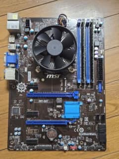 Core i7 4770 + Z87マザーボード - メルカリ