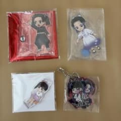 鬼滅の刃 アクリルスタンド キーホルダー 4点セットのサムネイル
