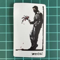 バンクシー風デザインシールのサムネイル