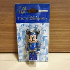 ディズニーシー 10周年 記念 ミッキー 100％ ベアブリックのサムネイル