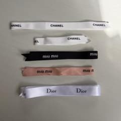 Dior CHANEL Miu Miu リボンセットのサムネイル