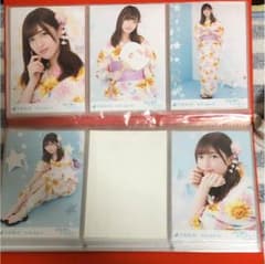 吉田綾乃クリスティー浴衣生写真5種コンプのサムネイル