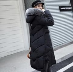 新品ロングコート ブラックのサムネイル